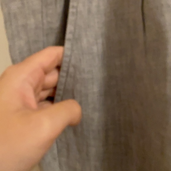 Fabiana Filippi / grey linen trouser jogger pants medium M - Picture 7 of 7